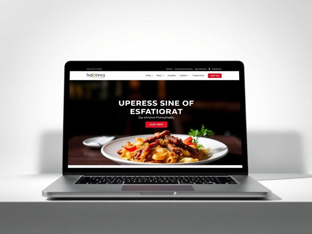 Restaurant website design by Elevate Web Co